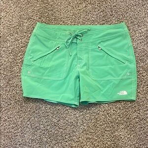 The North Face Vibrant Green Casual Shorts